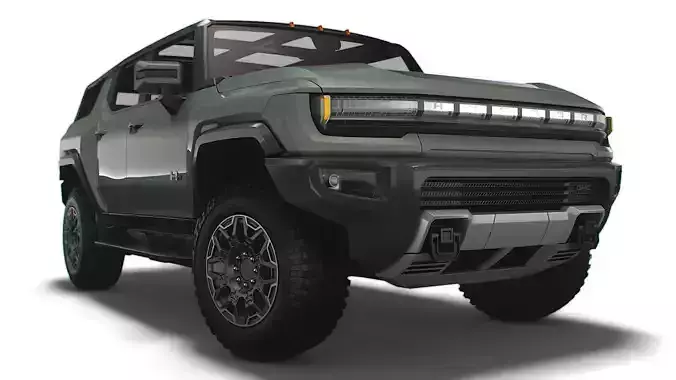 Hummer EV GMC SUV Edition 1 2024 3D model
