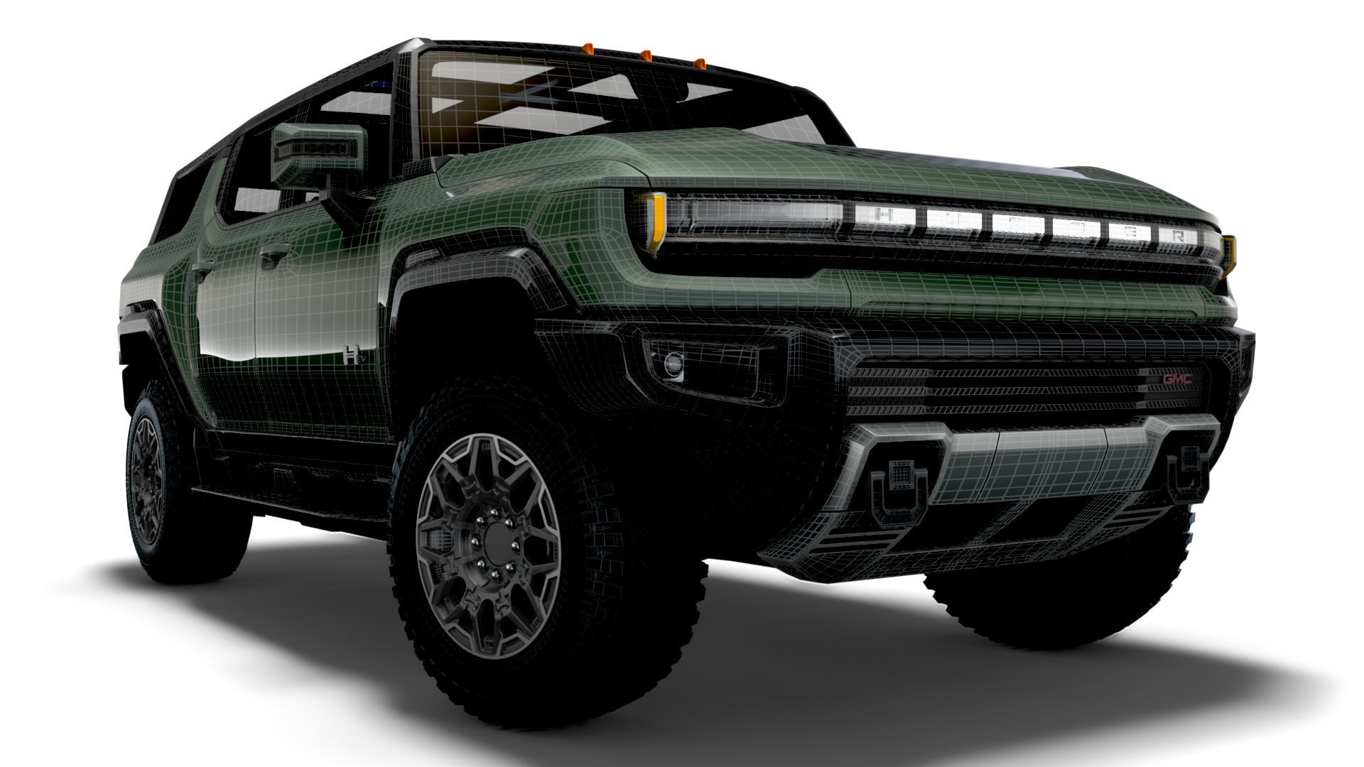 Hummer EV GMC SUV Edition 1 2024 3D model_12