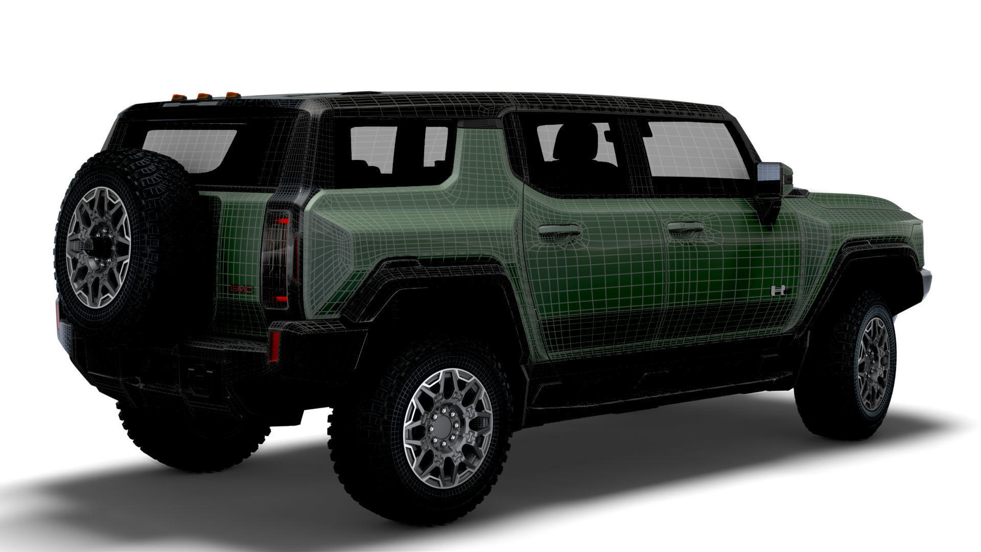 Hummer EV GMC SUV Edition 1 2024 3D model_14