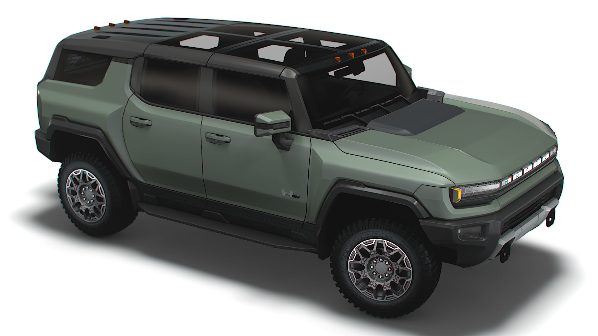 Hummer EV GMC SUV Edition 1 2024 3D model_8