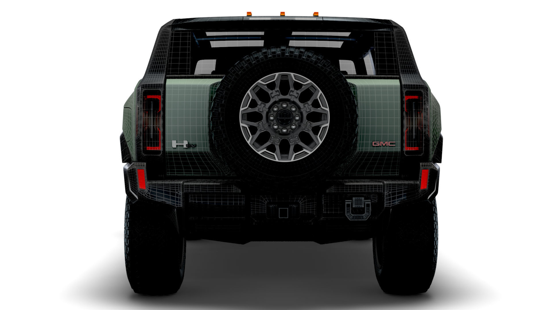 Hummer EV GMC SUV Edition 1 2024 3D model_22