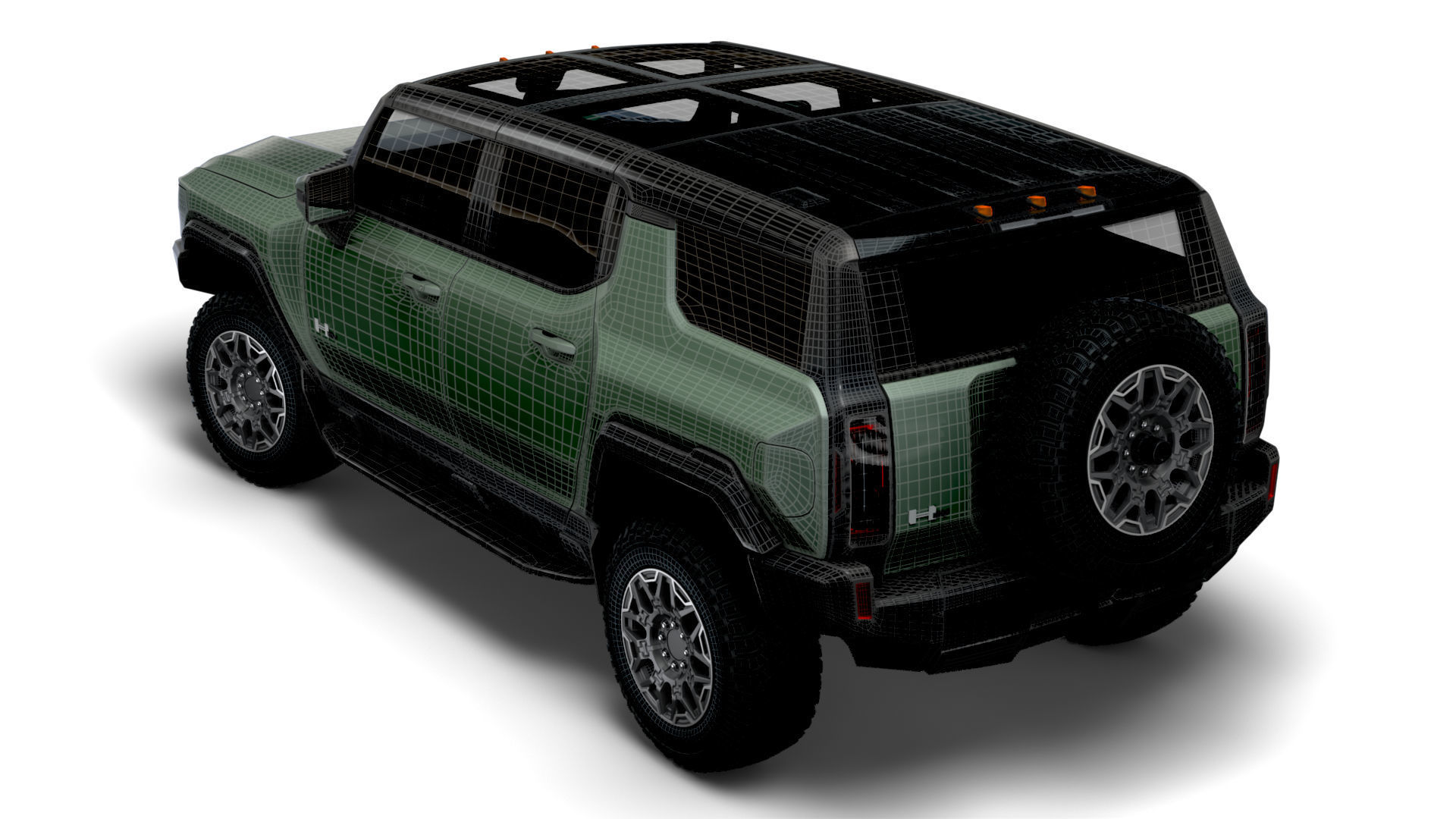 Hummer EV GMC SUV Edition 1 2024 3D model_15