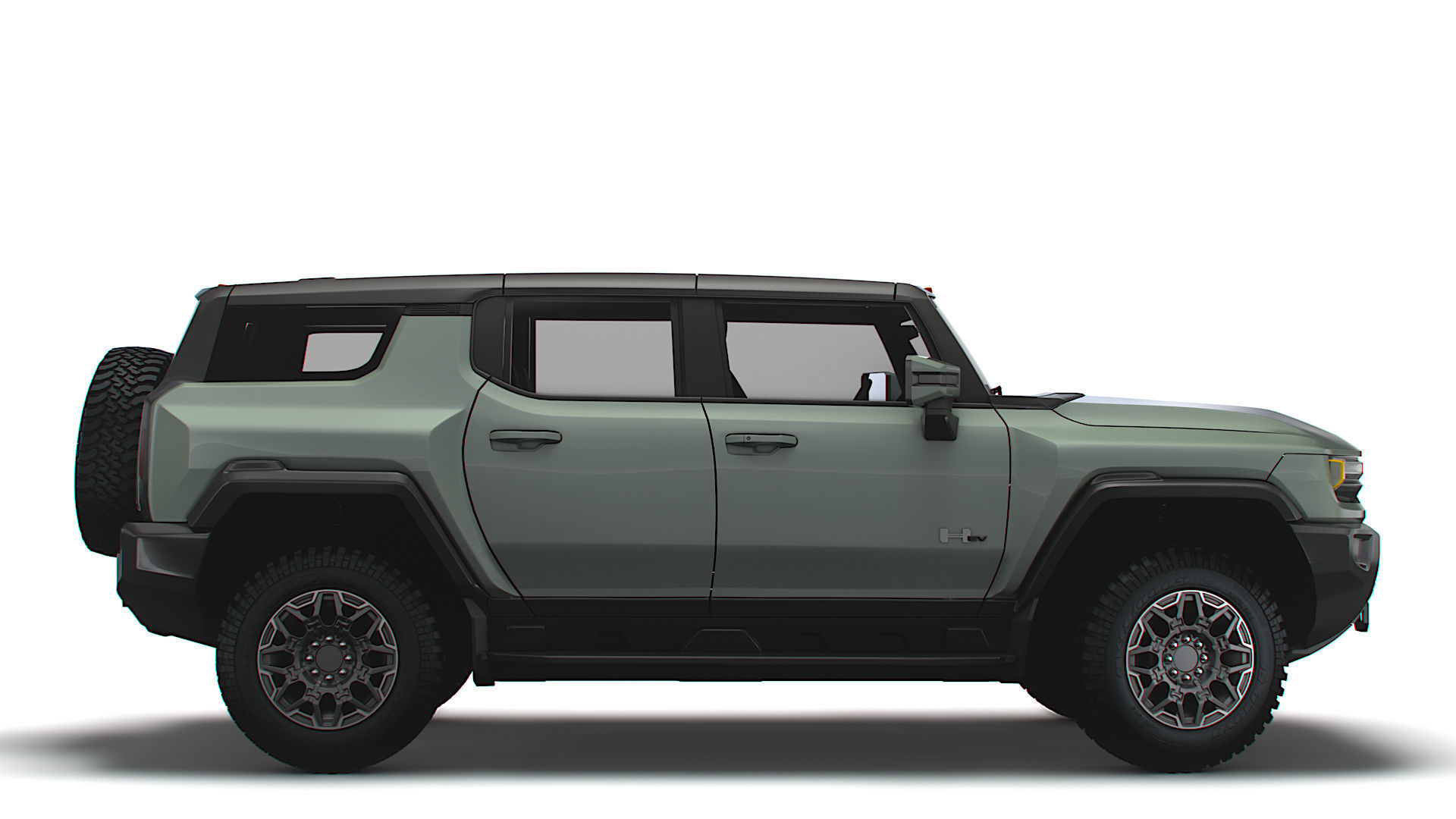 Hummer EV GMC SUV Edition 1 2024 3D model_1