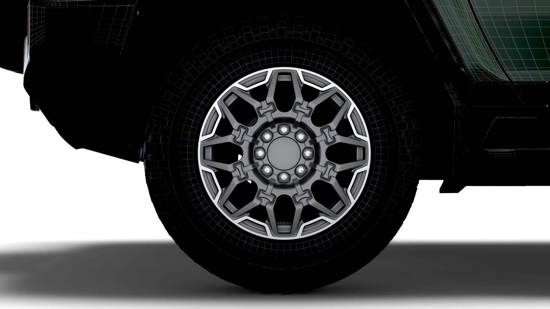 Hummer EV GMC SUV Edition 1 2024 3D model_21