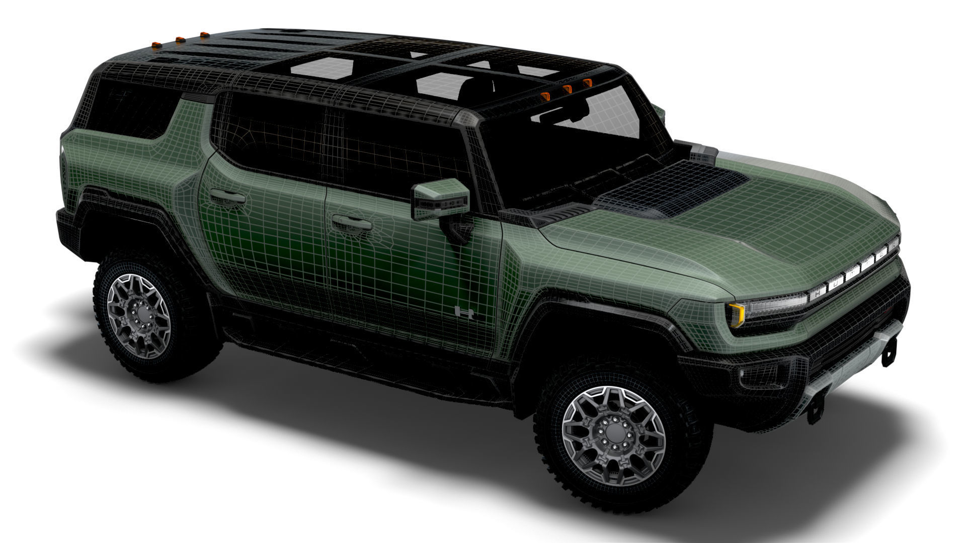 Hummer EV GMC SUV Edition 1 2024 3D model_20