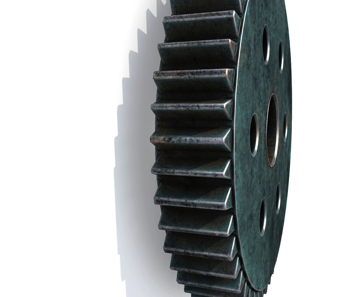 Tooth Gear 3D model_5