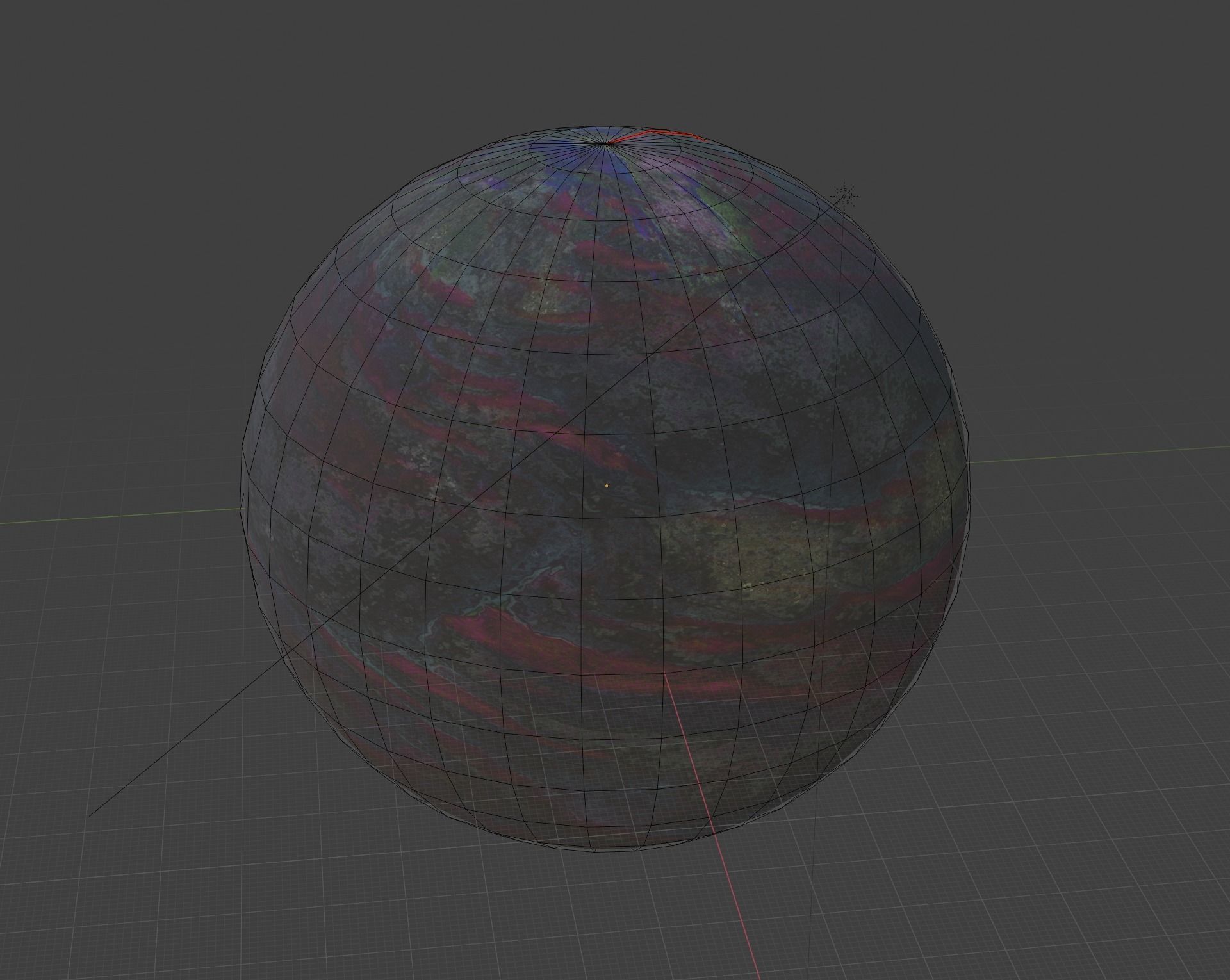 alien moon 009 Low-poly 3D model_14