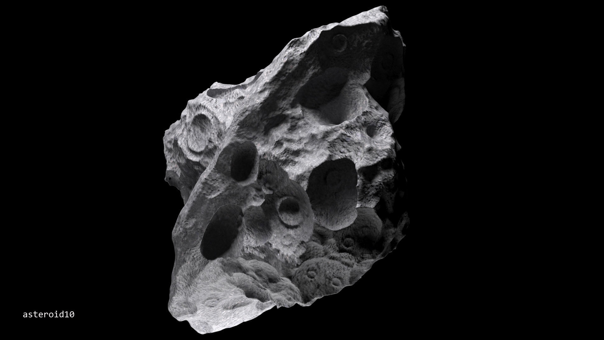 Asteroids BUNDLE 3D model_2
