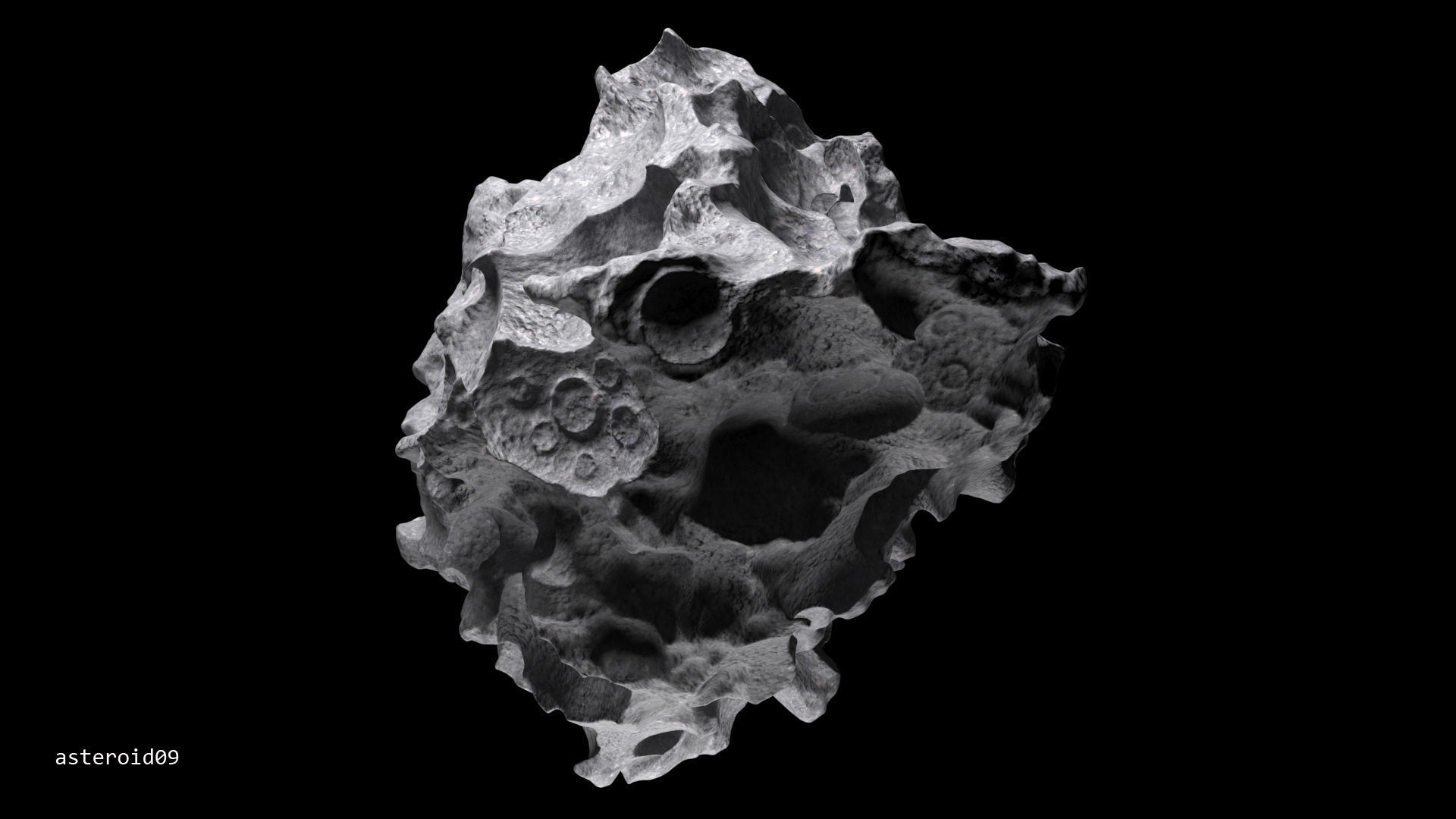 Asteroids BUNDLE 3D model_57