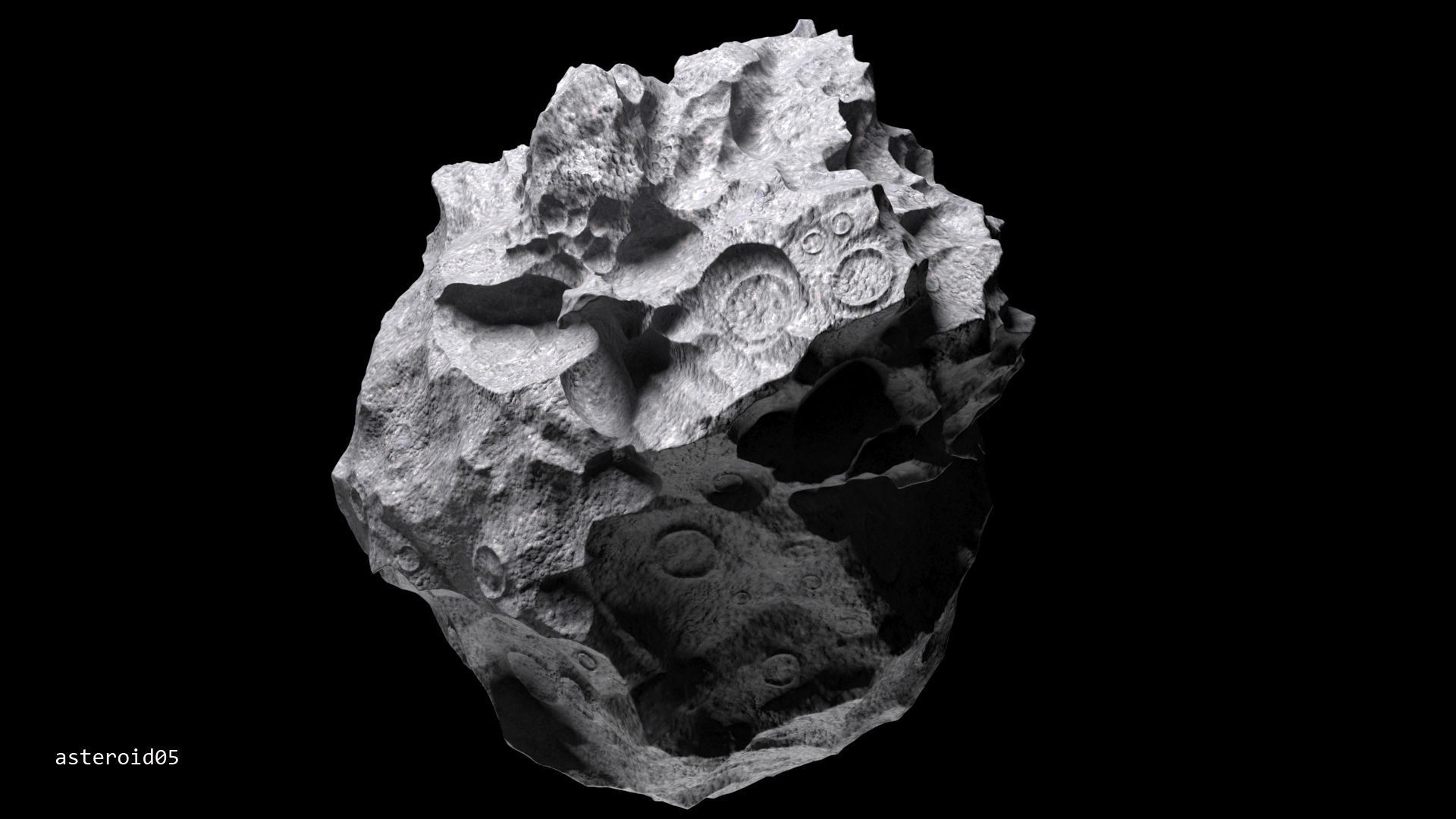 Asteroids BUNDLE 3D model_35