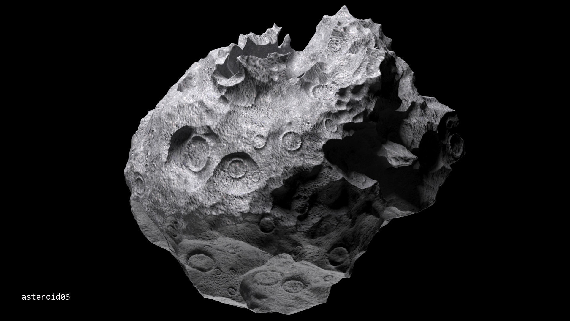 Asteroids BUNDLE 3D model_34
