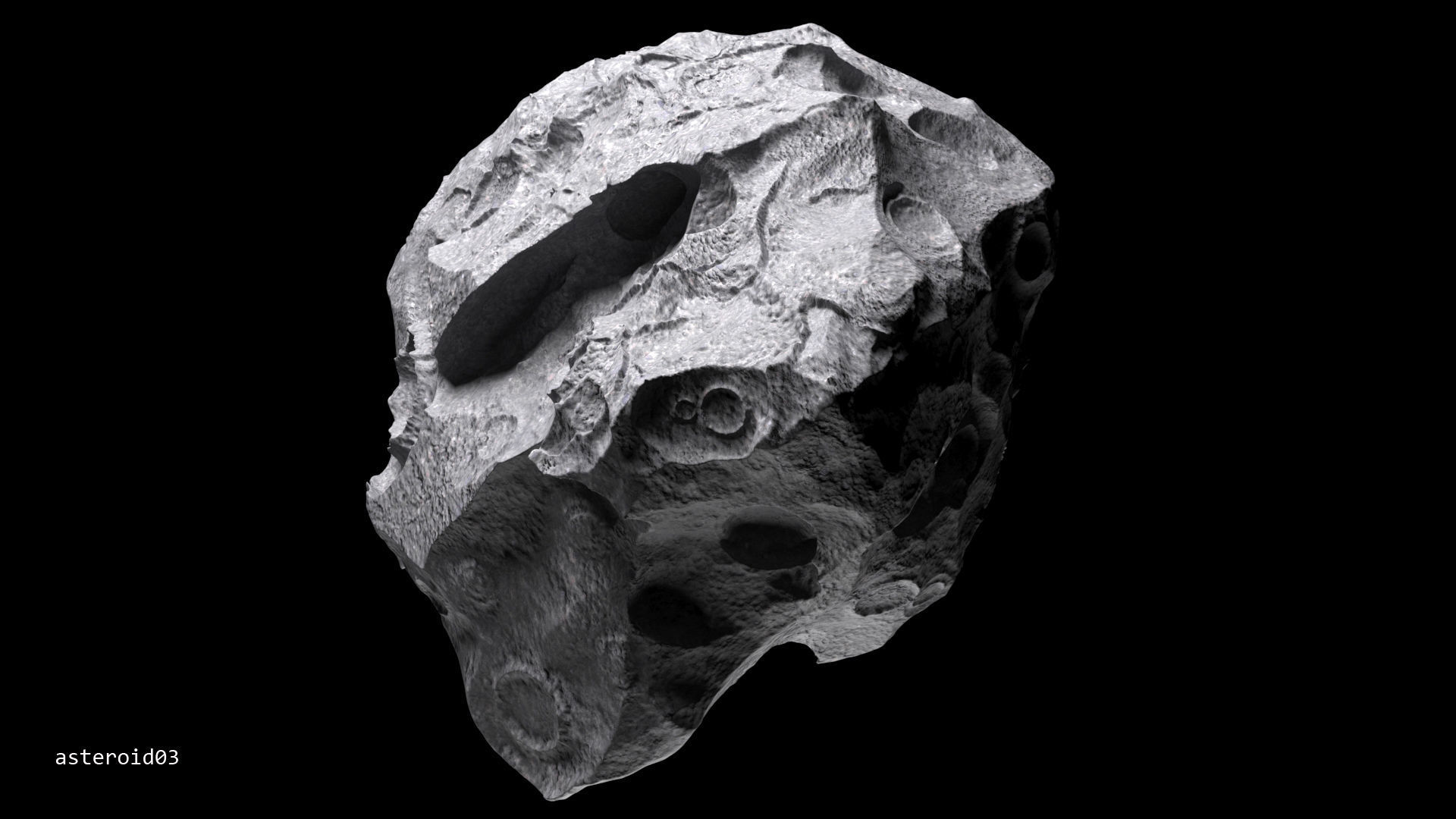 Asteroids BUNDLE 3D model_20