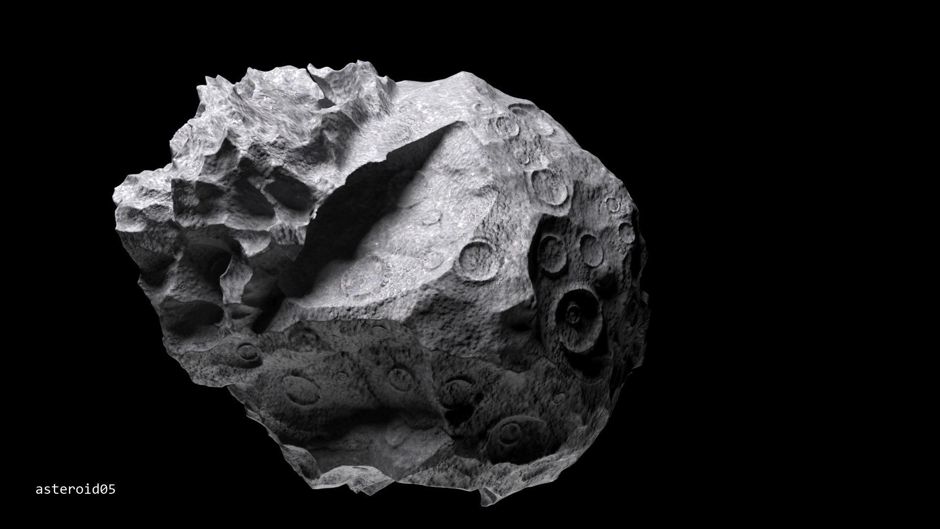 Asteroids BUNDLE 3D model_33