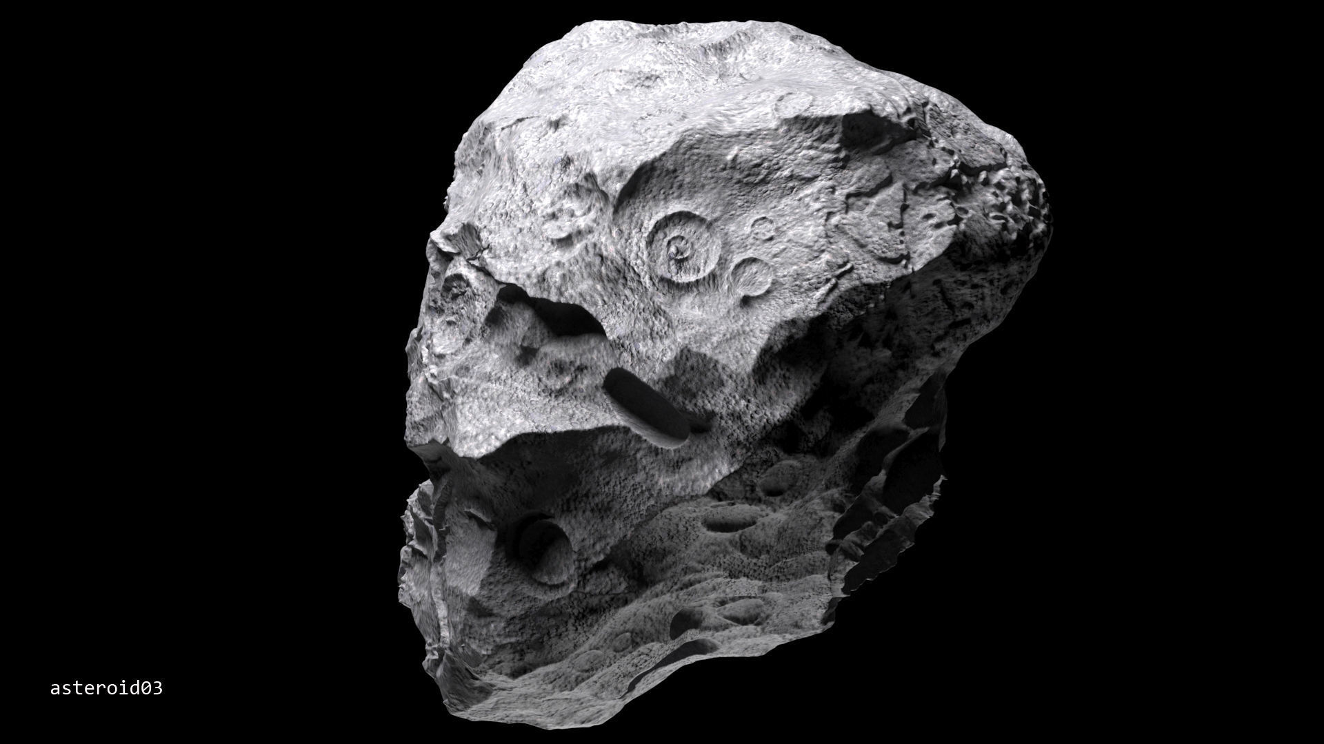 Asteroids BUNDLE 3D model_21
