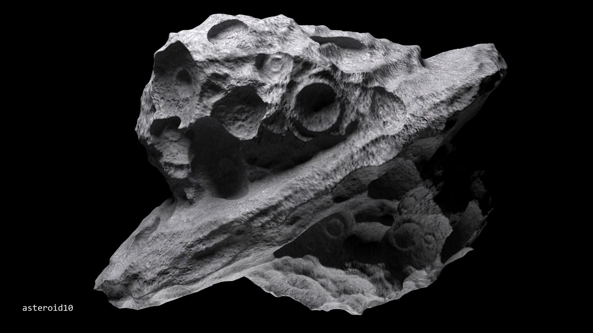 Asteroids BUNDLE 3D model_3