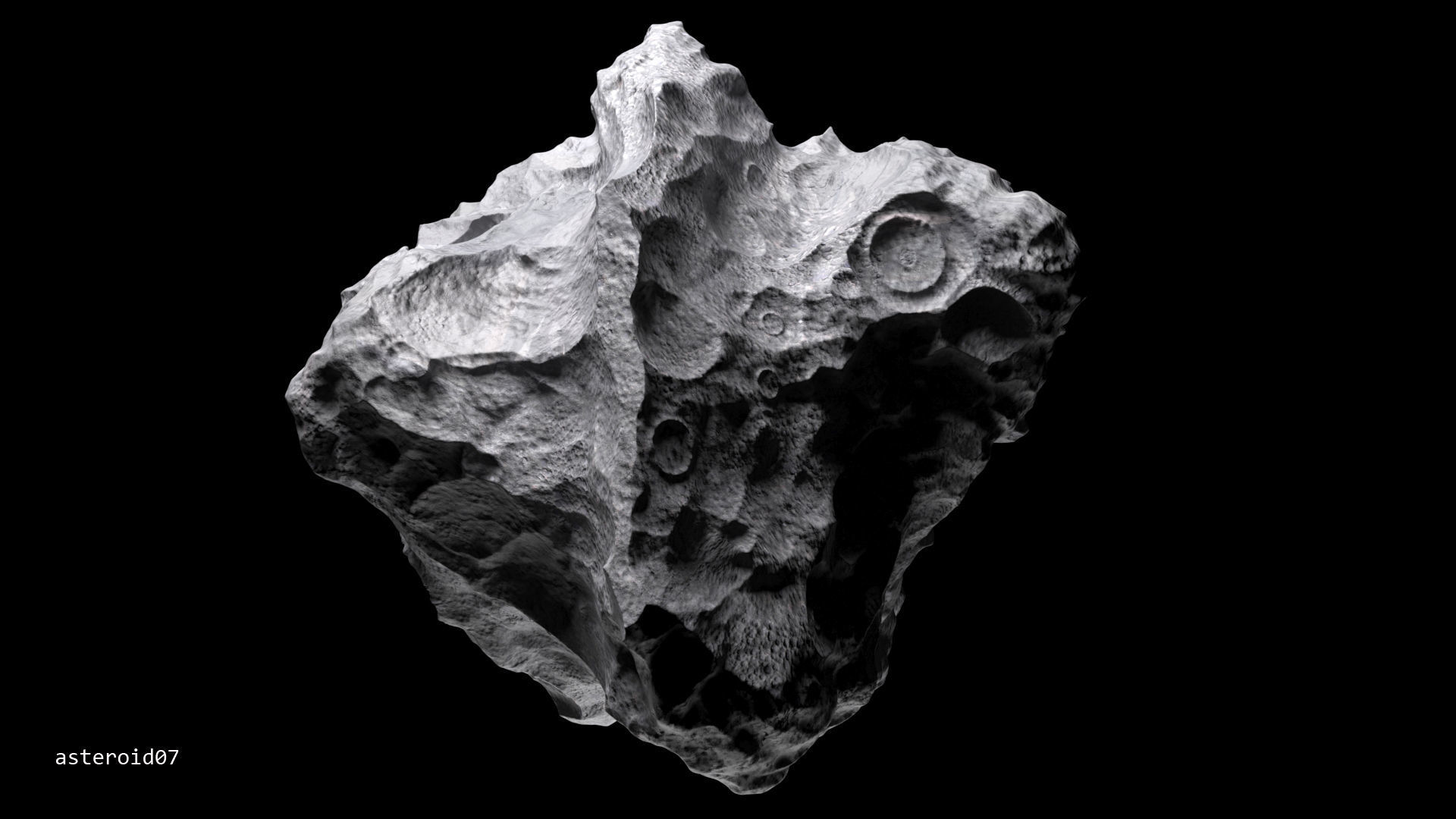 Asteroids BUNDLE 3D model_47