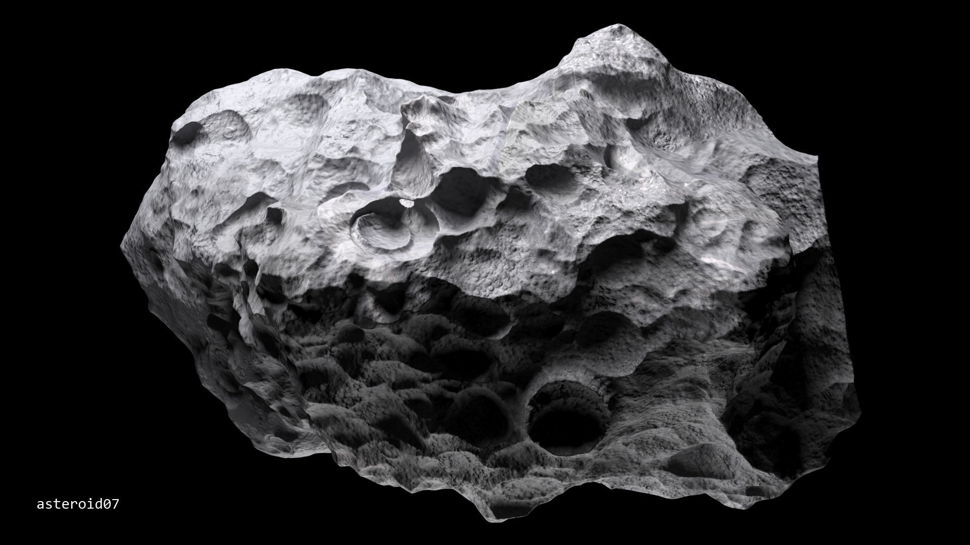 Asteroids BUNDLE 3D model_46