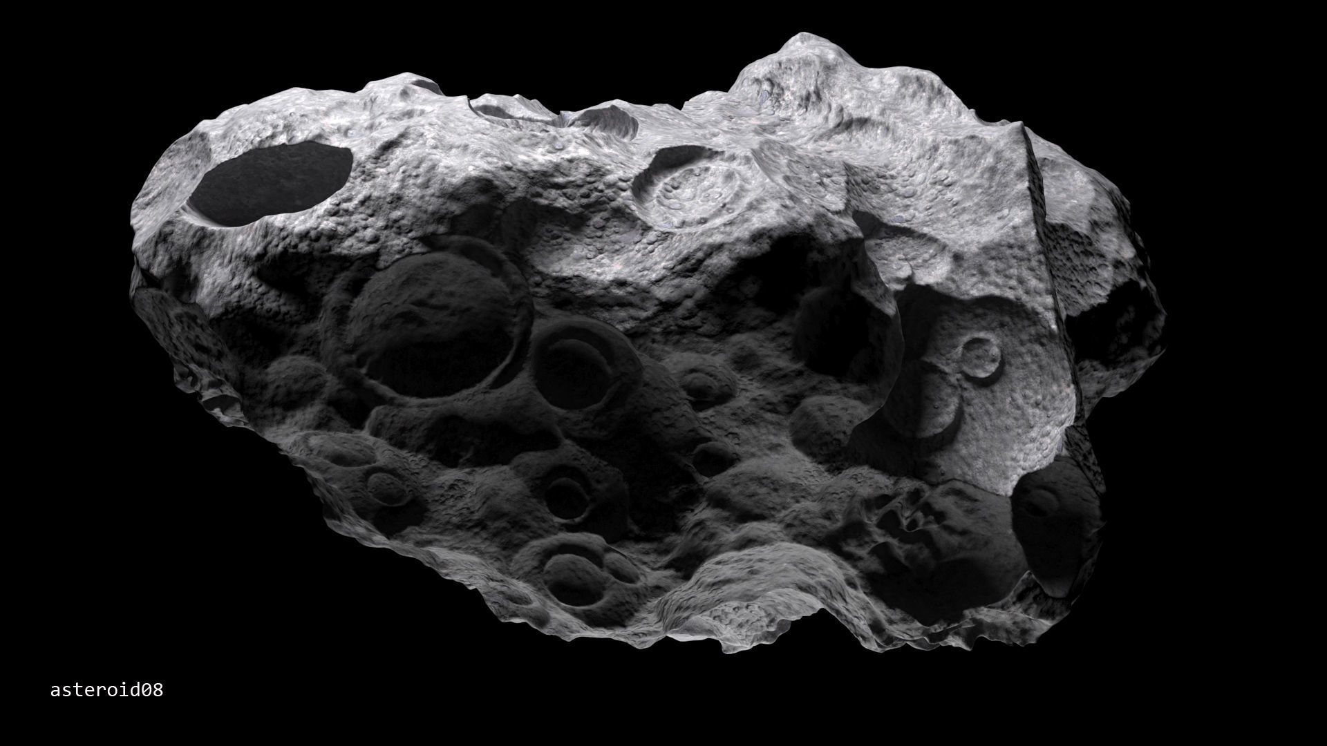 Asteroids BUNDLE 3D model_53