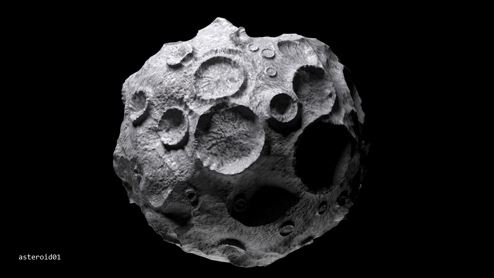 Asteroids BUNDLE 3D model_10