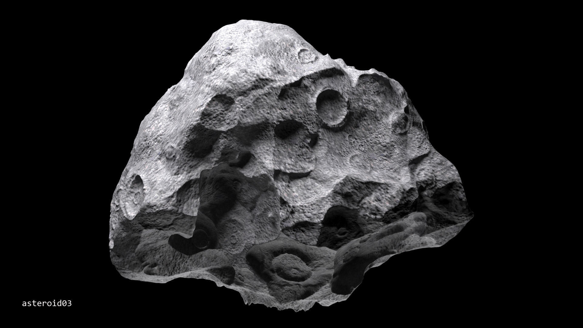 Asteroids BUNDLE 3D model_22