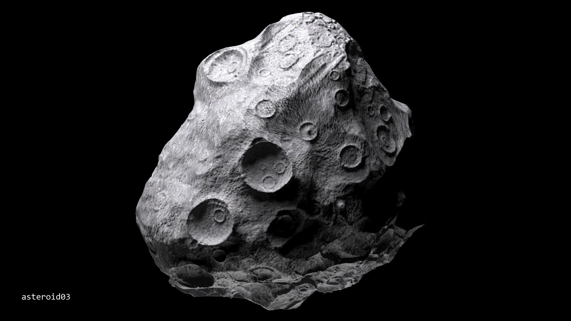 Asteroids BUNDLE 3D model_23