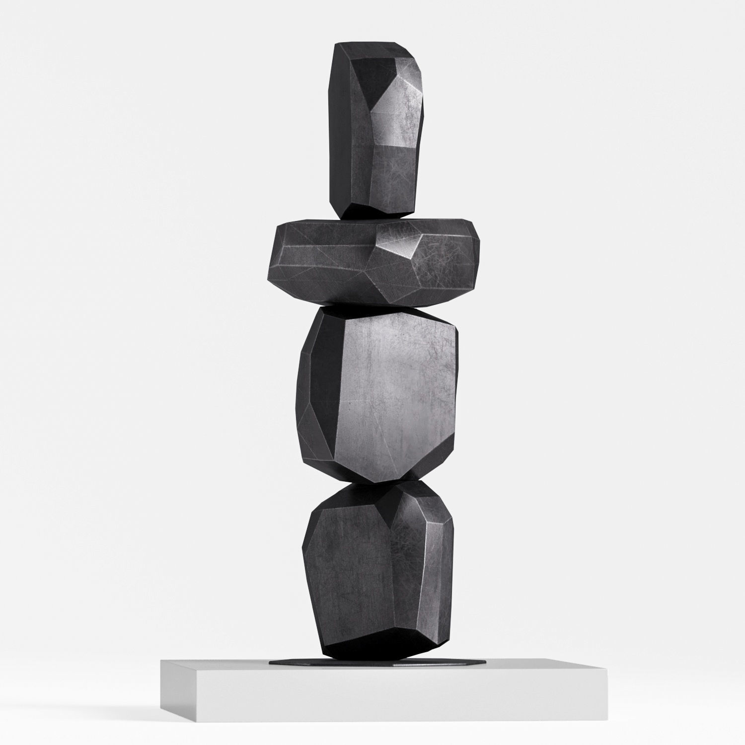 Sculptures Arik levy Micro rock formation 3D model_3