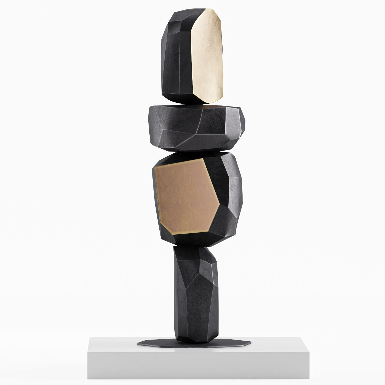 Sculptures Arik levy Micro rock formation 3D model_6