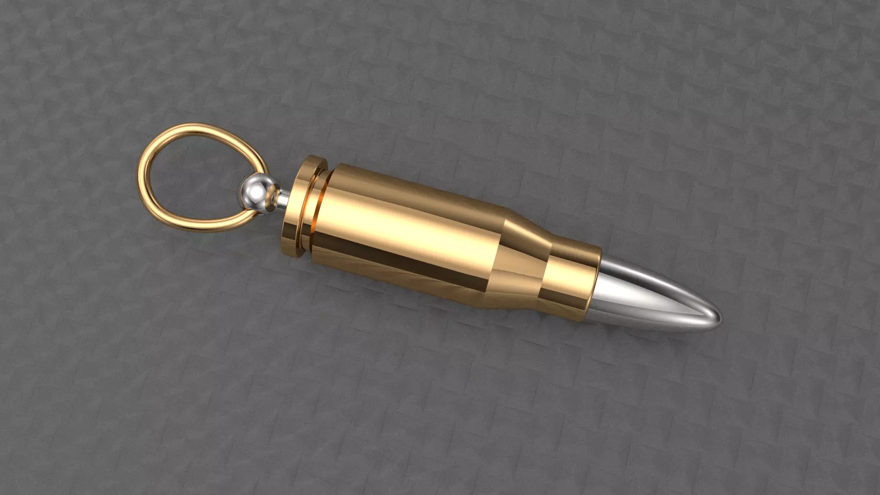 Bullet Pendant 3D print model_0
