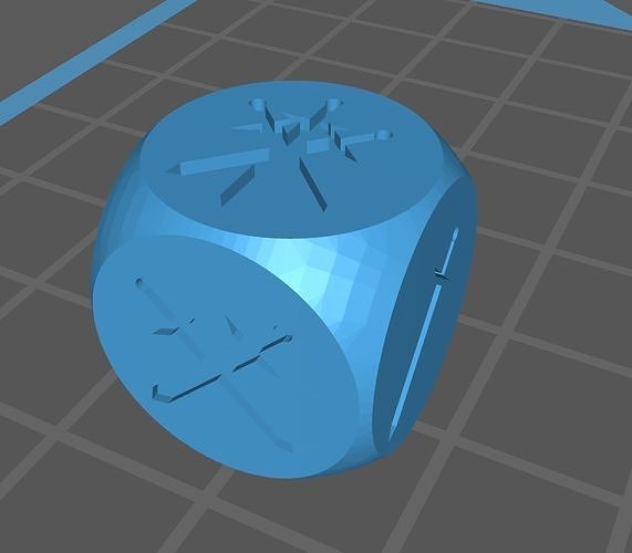 Vanguard De de Puissance bleu Free 3D print model