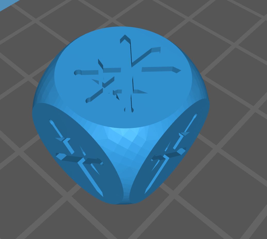 Vanguard De de Puissance bleu Free 3D print model_1