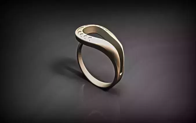 frame drops ring 3D print model