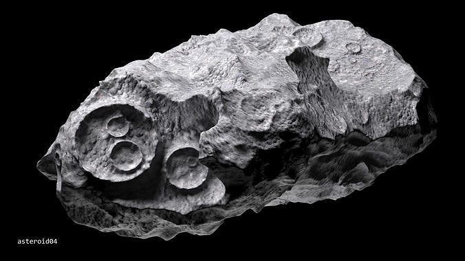 Asteroid 04 3D model