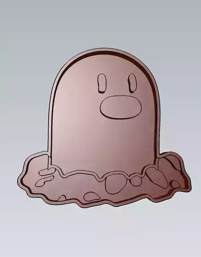 Pokemon Diglet Cookie Cutter Stamp Cake Decorating
