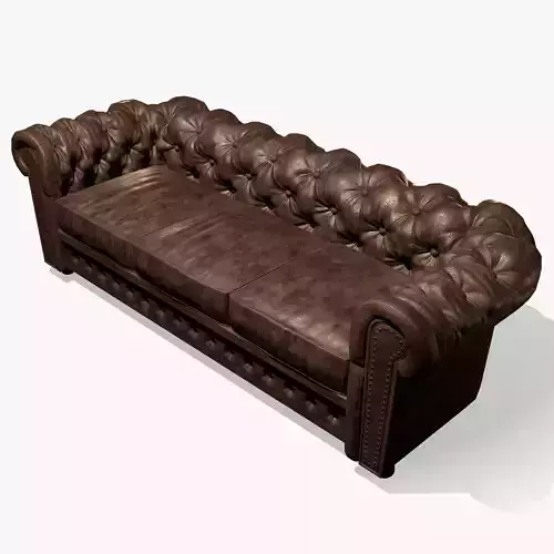 Chesterfield sofa 3D model