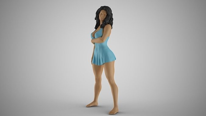 Unchained Woman 7 3D print model