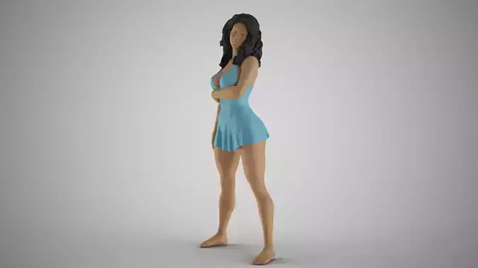 Unchained Woman 7 3D print model