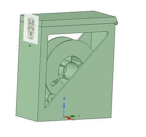 Filament Dry Box 3D print model