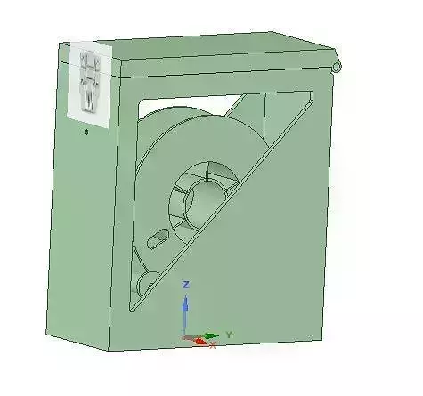 Filament Dry Box 3D print model