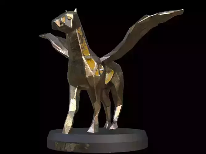 Steampunk Pegasus Pose