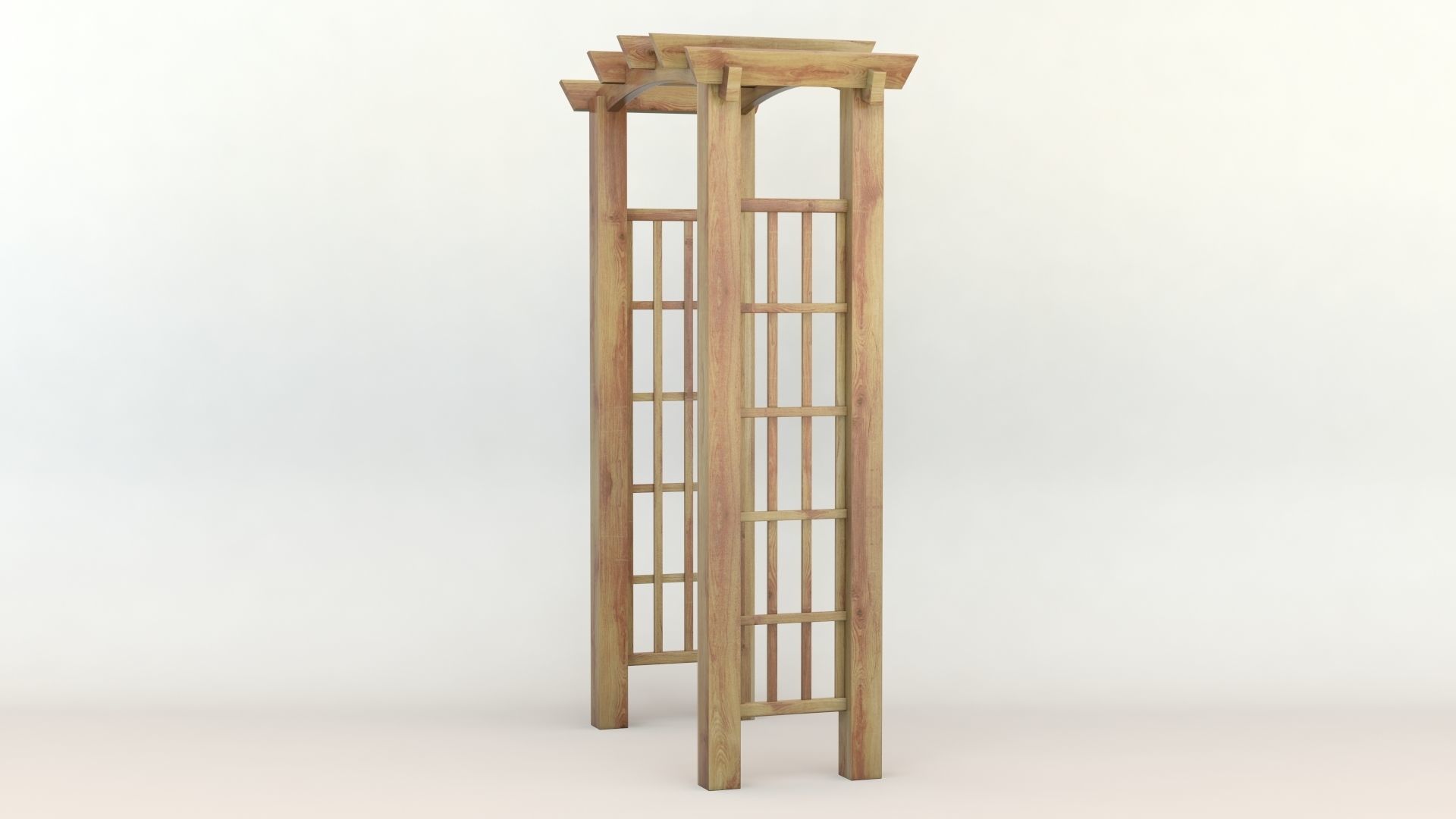 Garden Arch 3D model_2