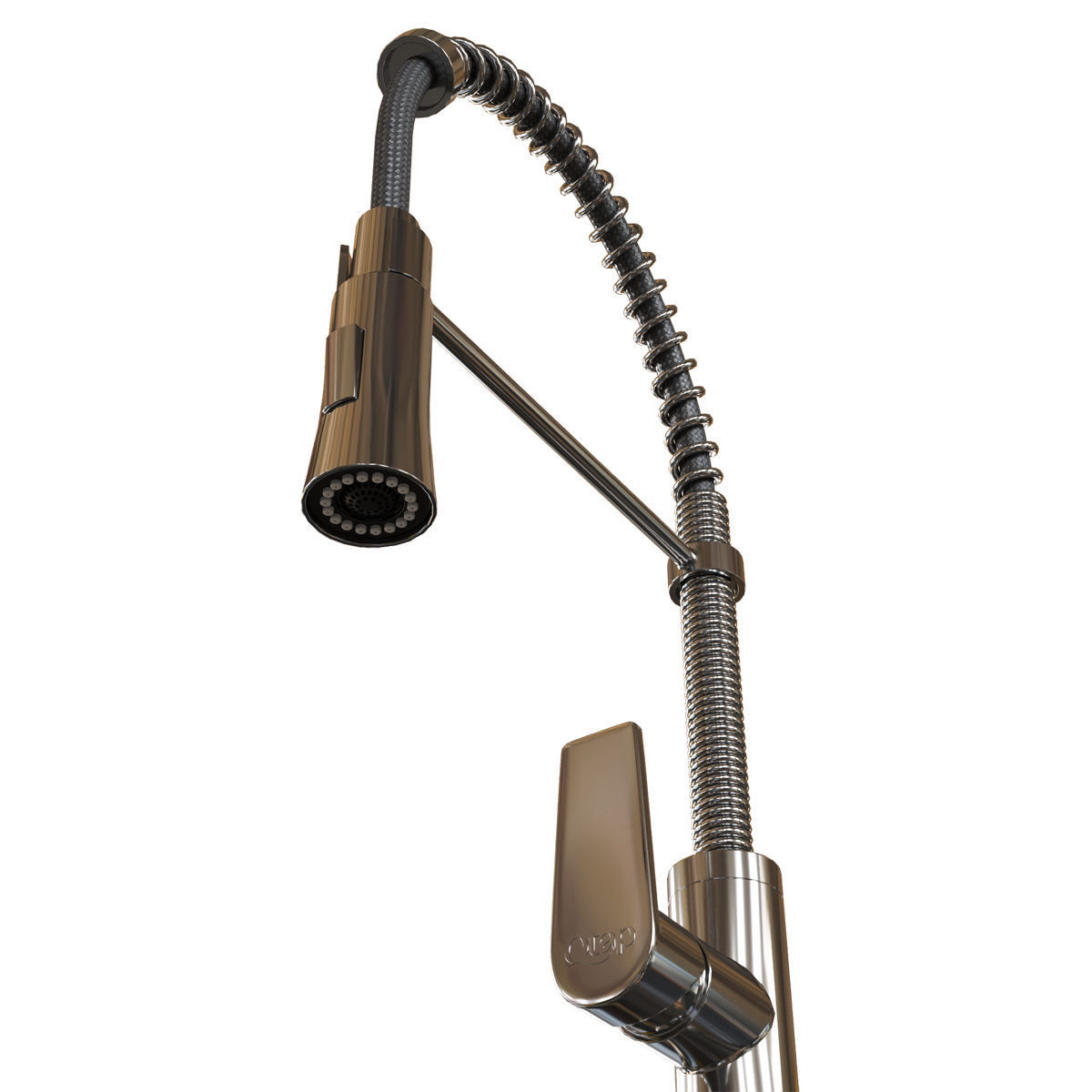 Qtap 7750 Kitchen Sink with Faucet 3D model 3D model_4