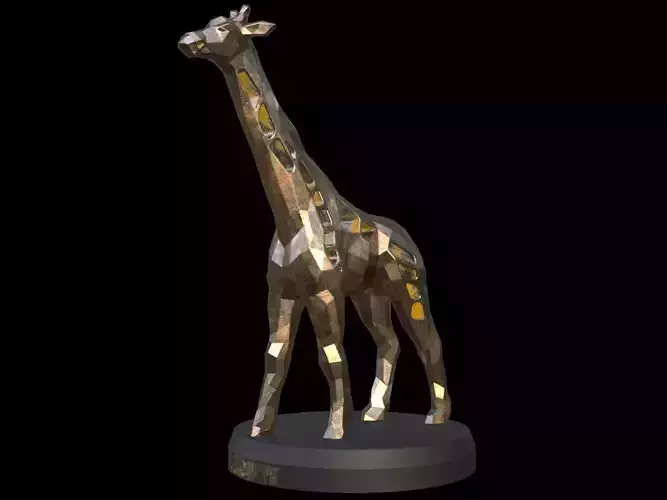 Steampunk Giraffe Pose