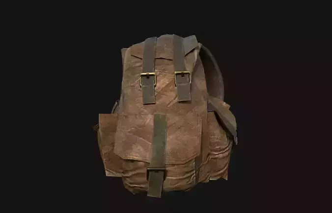 Bag leather military