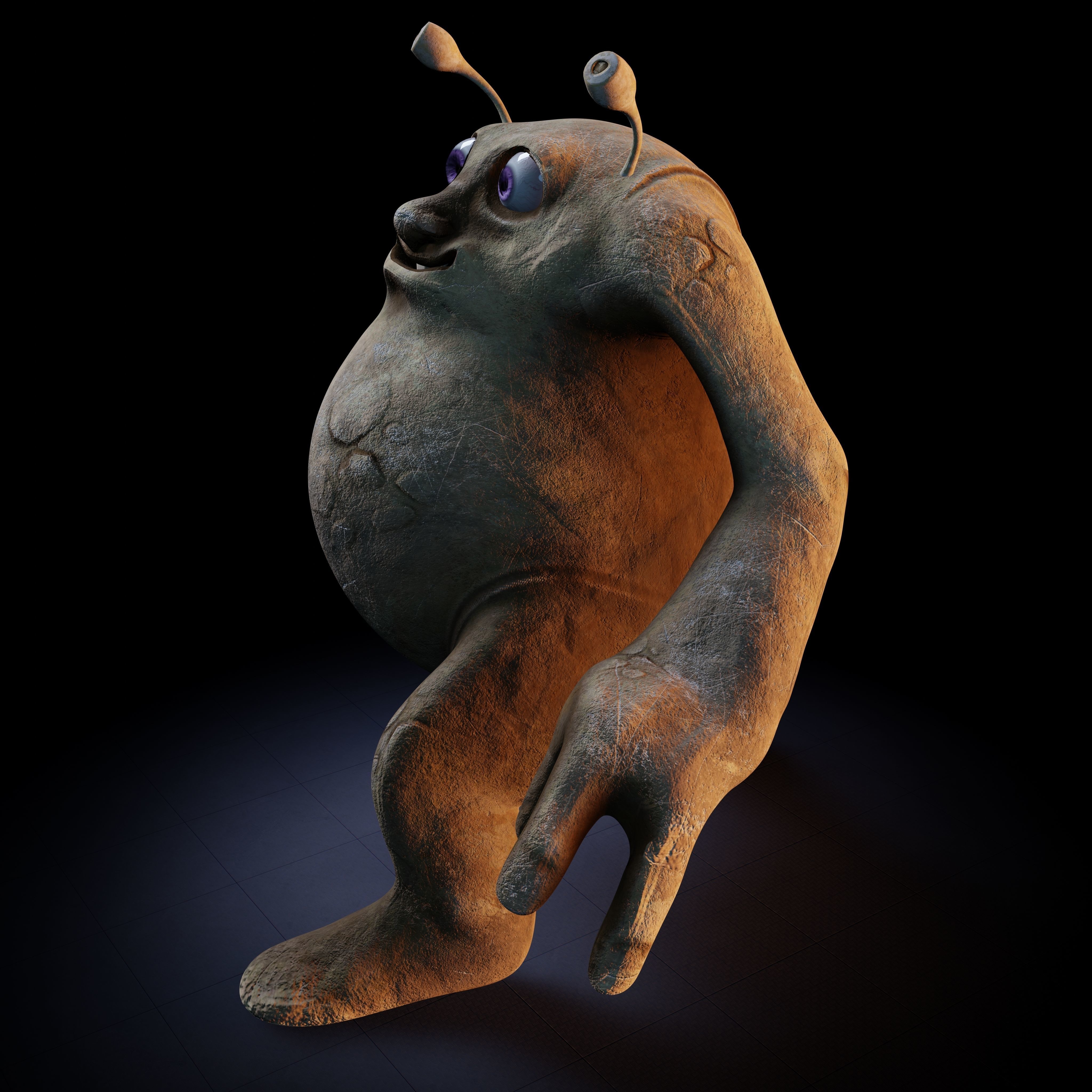 Rodolfo Creature Rigged PBR Low-poly 3D model_18