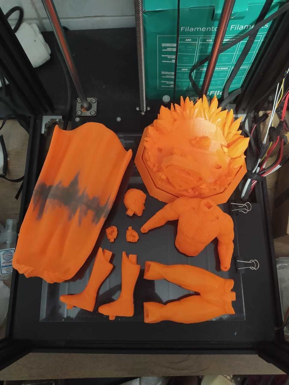 Superman statue 3D print model_7