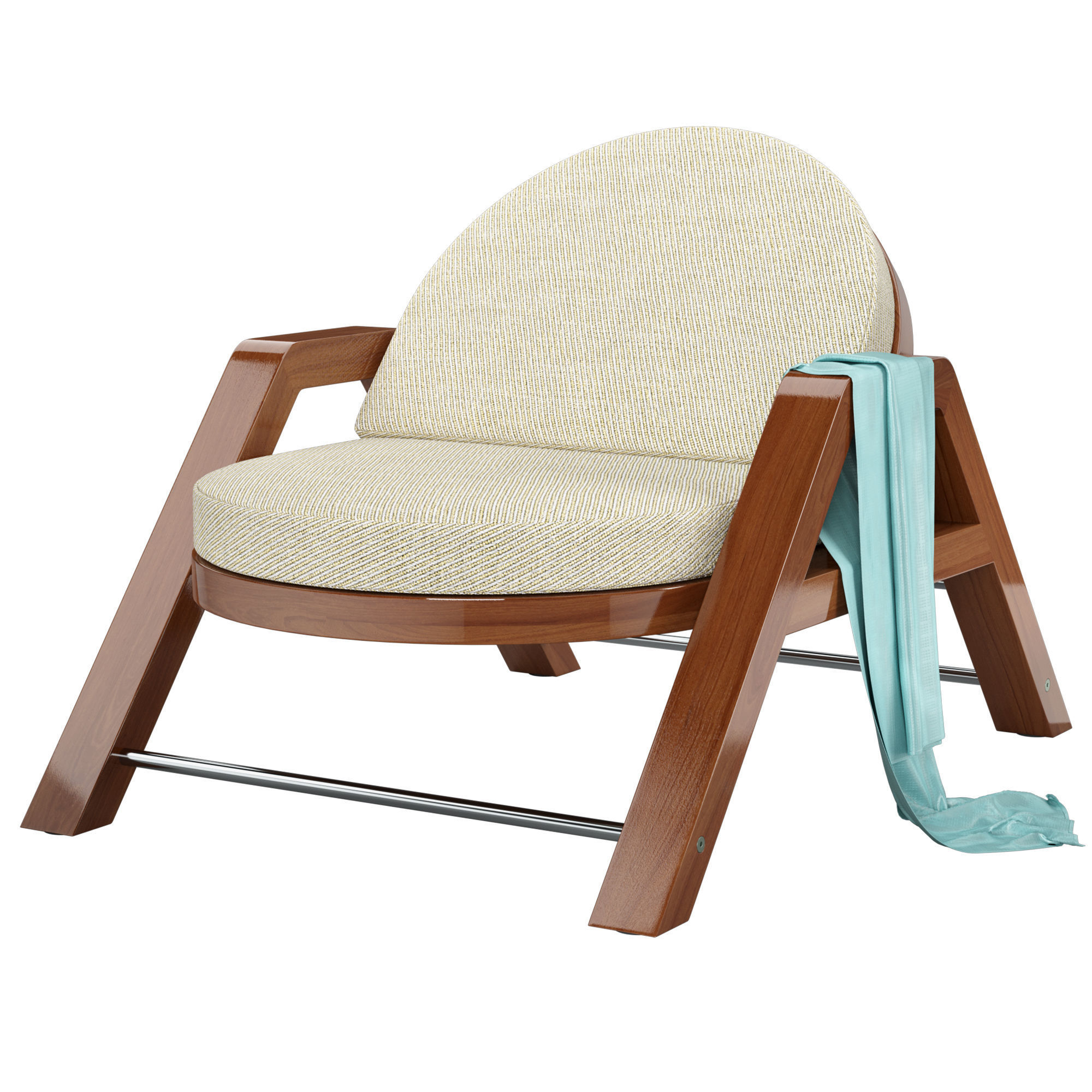 Seora Azure desk chair 3D model_0