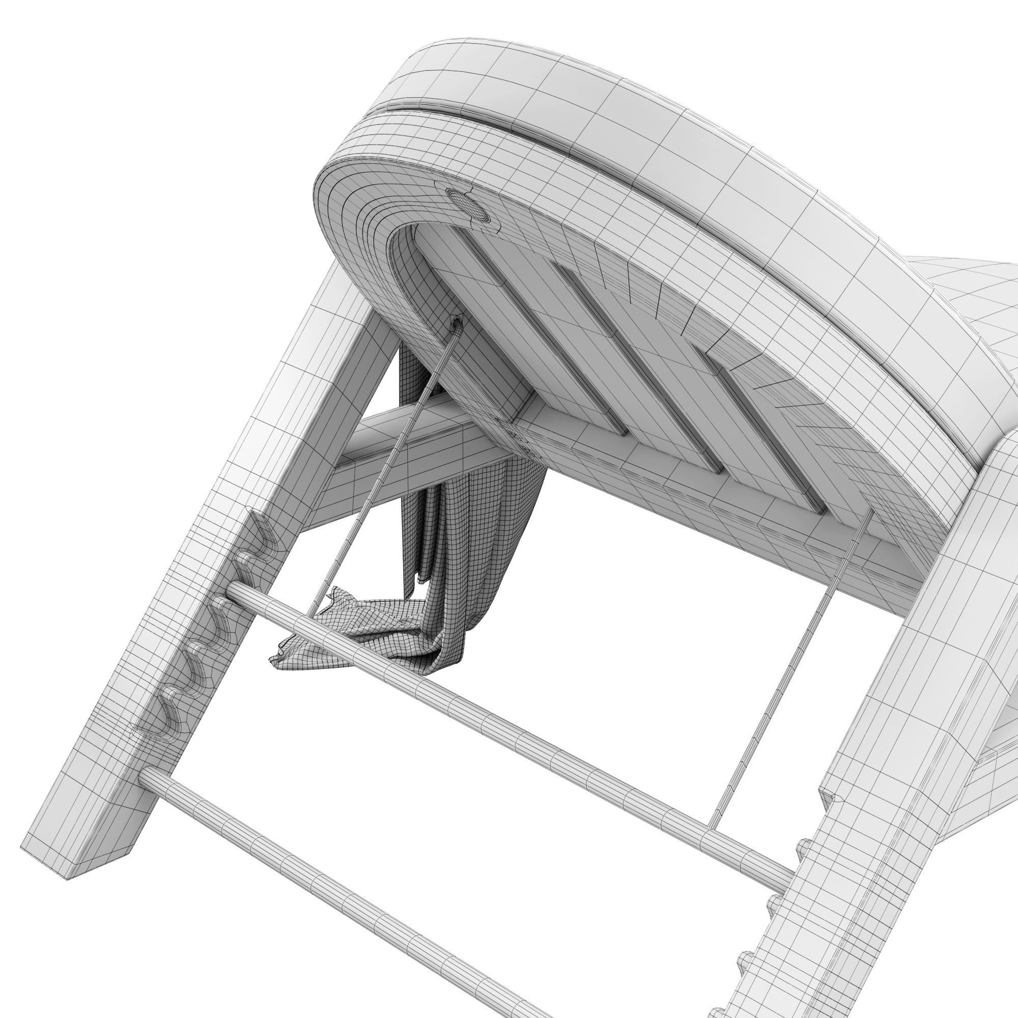 Seora Azure desk chair 3D model_6