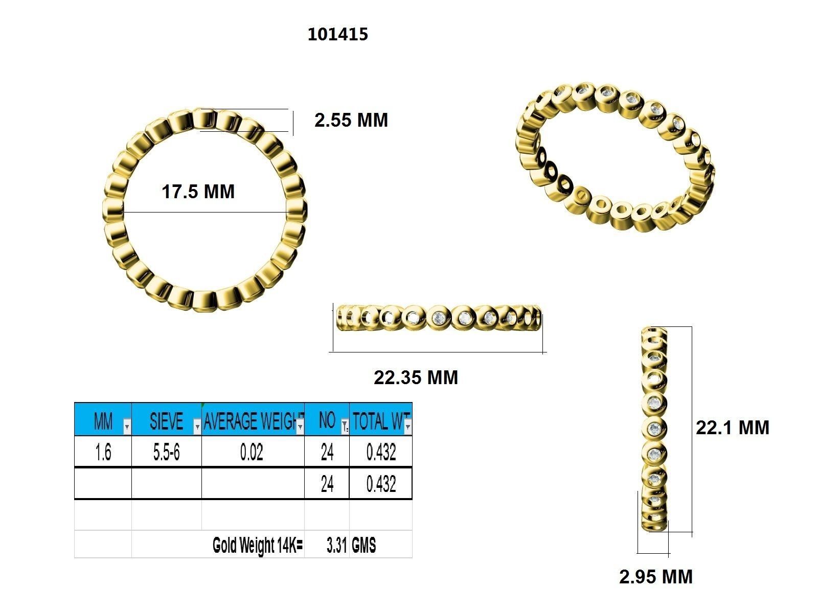 Ring - 101415 3D print model_12