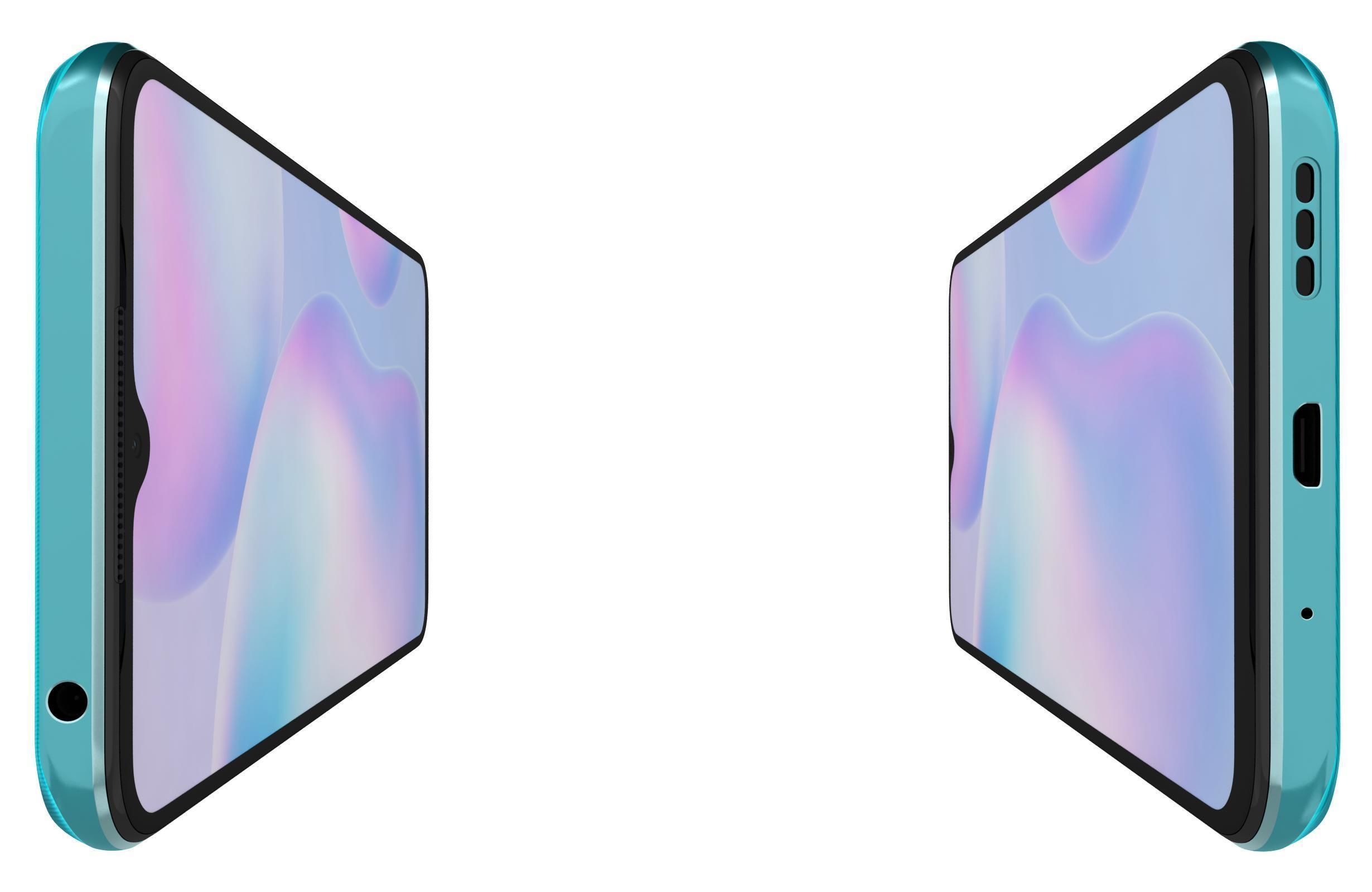 Xiaomi Redmi 9A Ocean Green 3D model_10