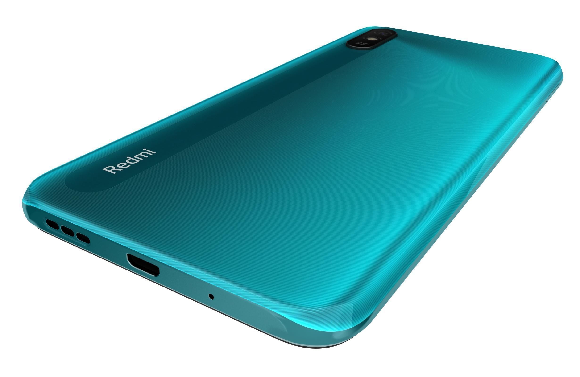 Xiaomi Redmi 9A Ocean Green 3D model_14